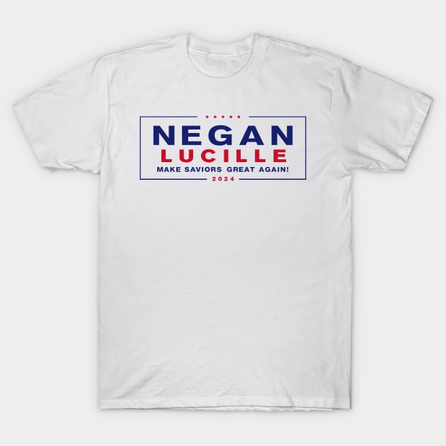 Negan & Lucille 2024 T-Shirt by cpt_2013